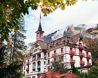 Historic hotel in the mountains