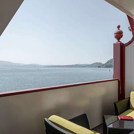 Balkon mit Meerblick